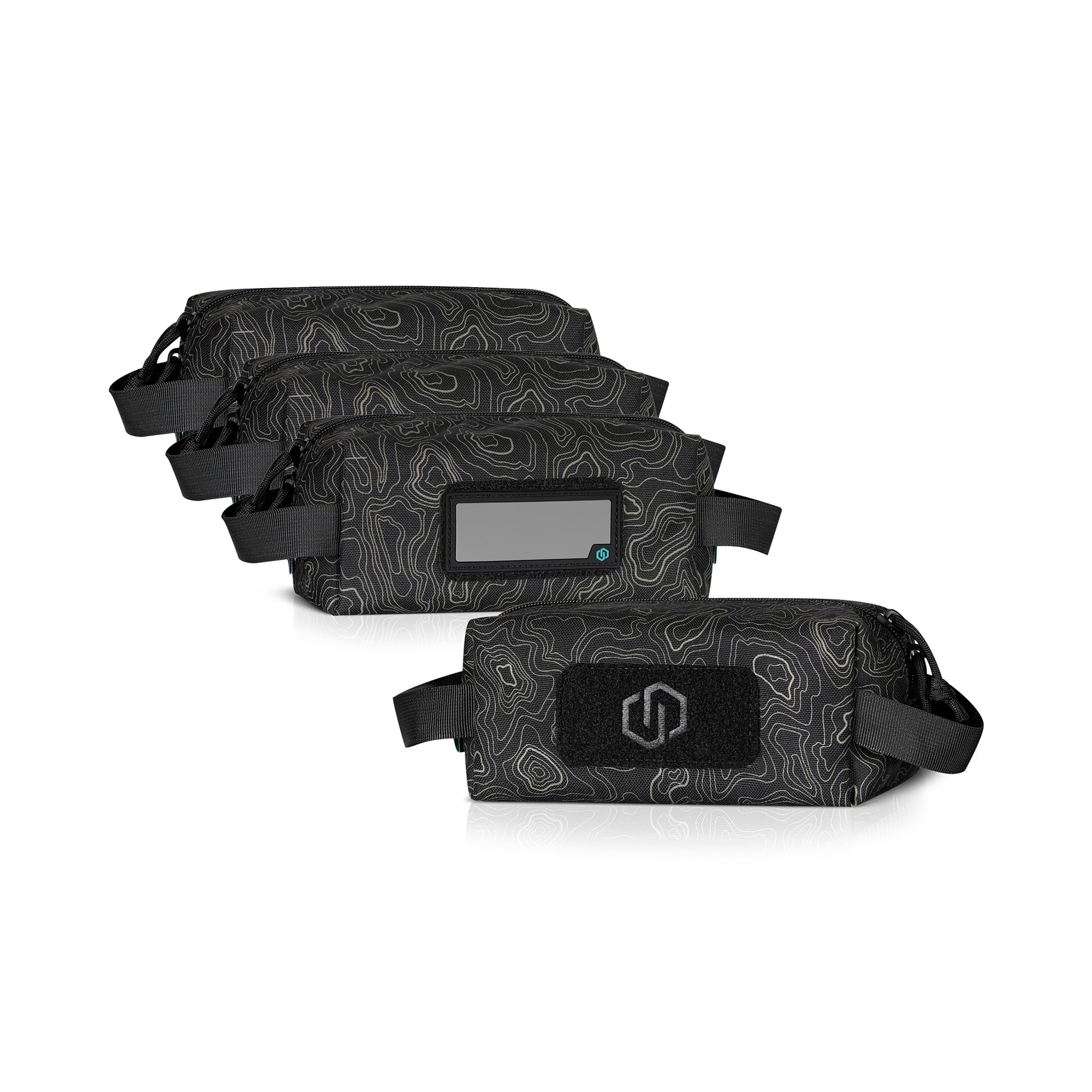 Tactical Ammo Pouch 3-Pack - Firearm Ammunition Carrier Bags For Rifle & Pistol